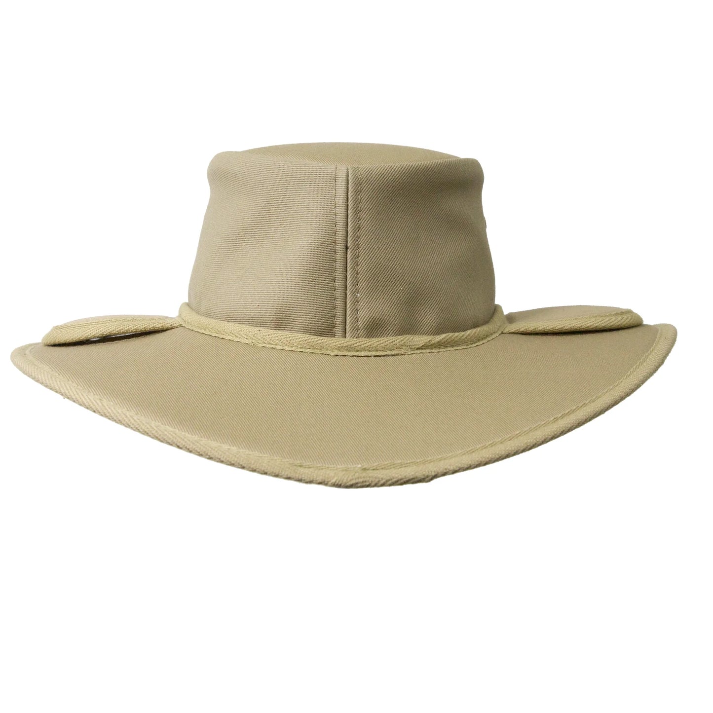 Earmuff Hat Standard Khaki 9cm Brim UPF 50+ Newcastle Hats