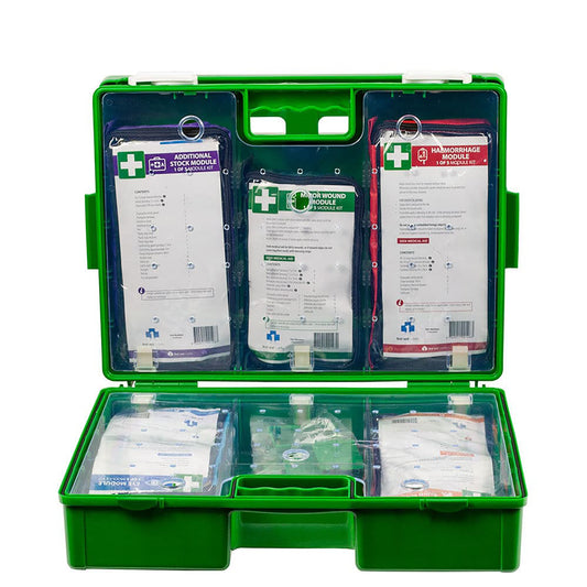 Module Hard Case Wall Mountable Toolbox Modular Tier 3 First Aid Kit