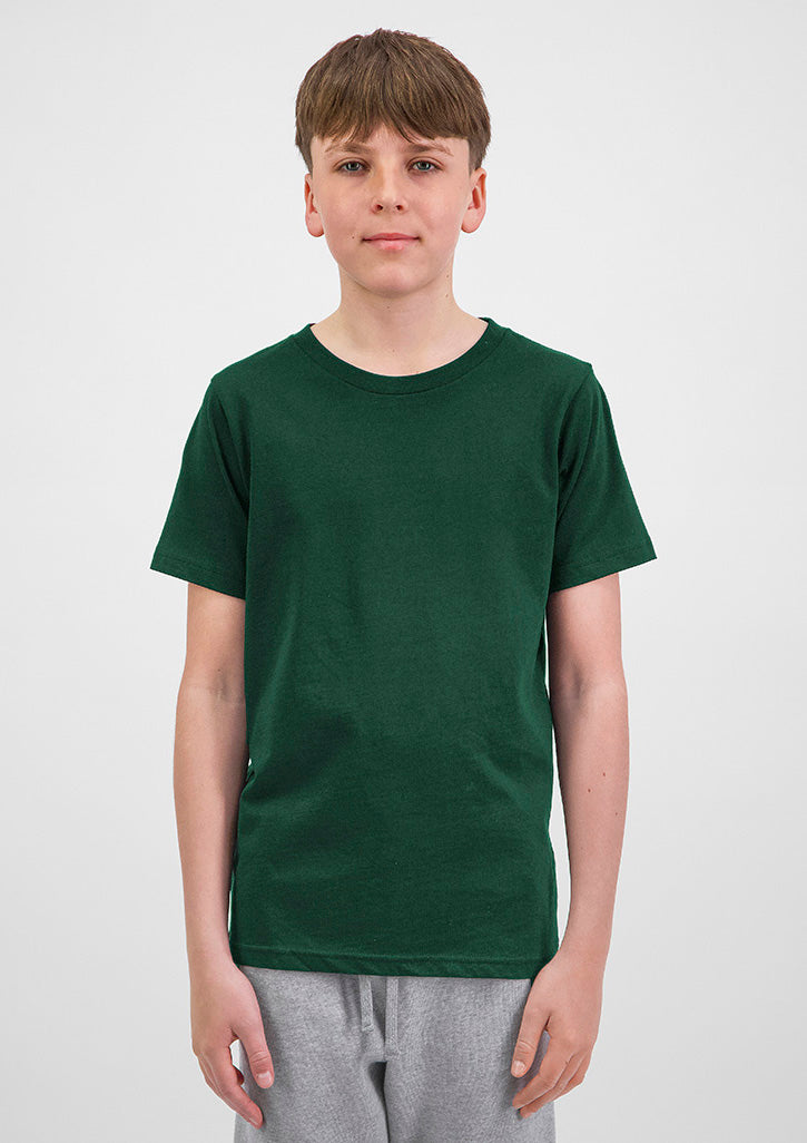 Goodmates Youth Basis Short Sleeve Tee in Forest
