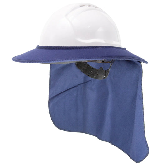 Hard Hat Brim With Optional Neck Flap Newcastle Hats