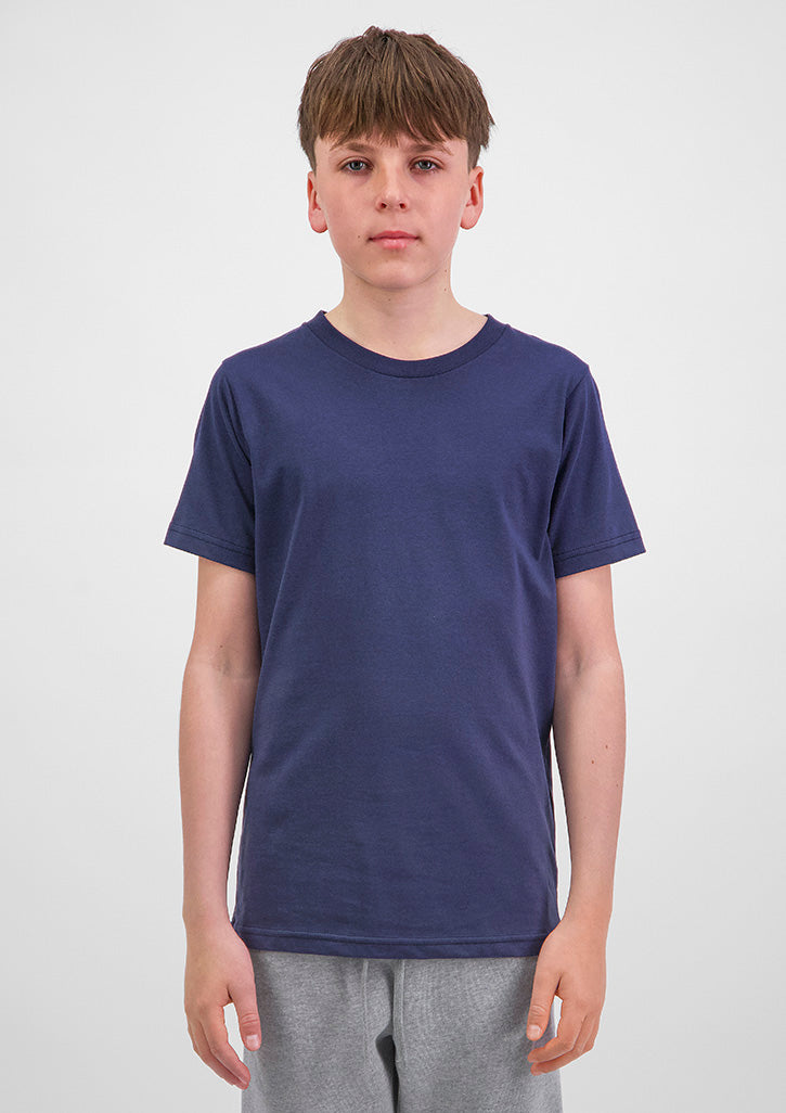 Goodmates Youth Basis Short Sleeve Tee in Ink
