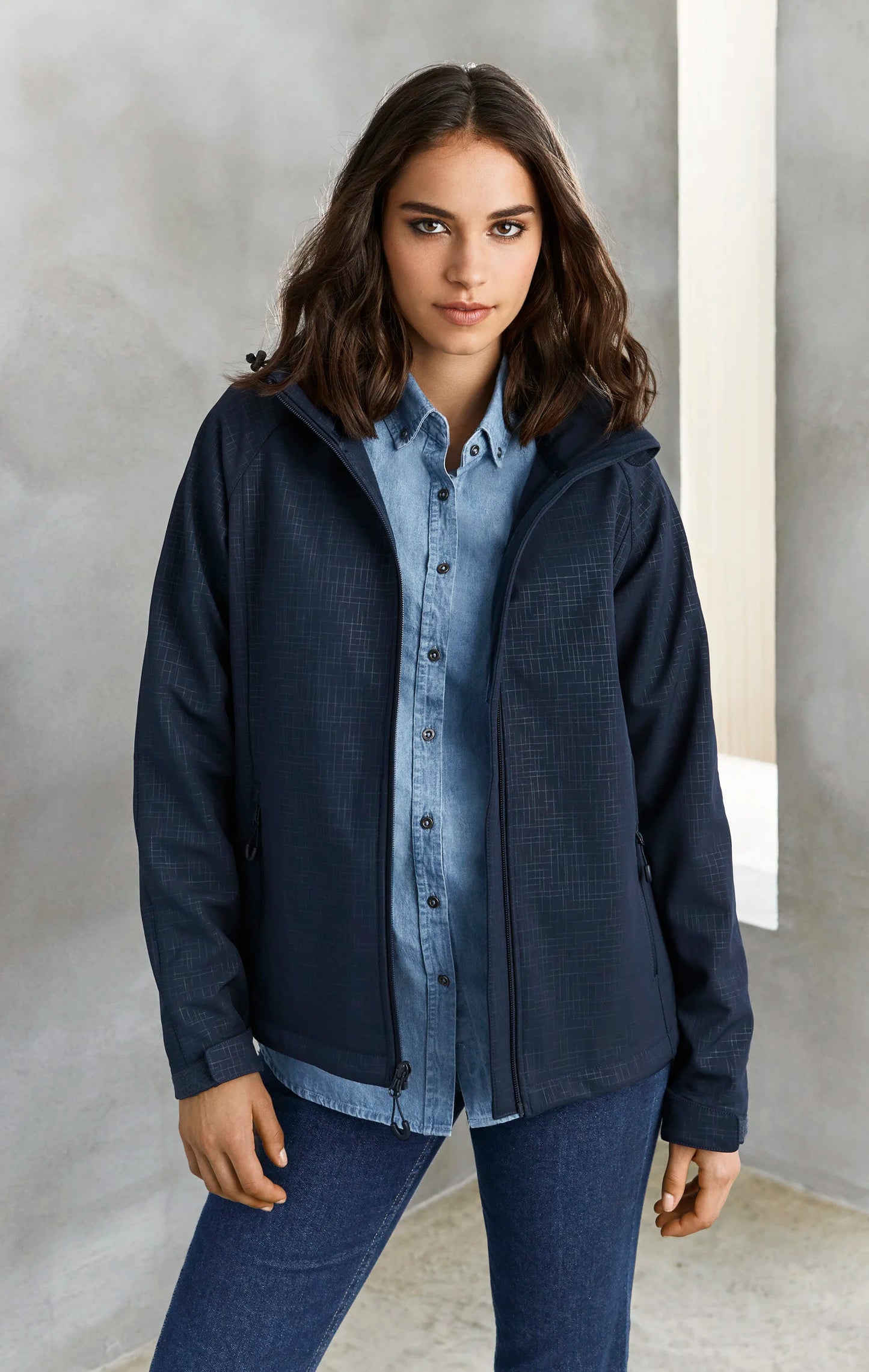 Ladies Water Repellent GEO Jacket J135L