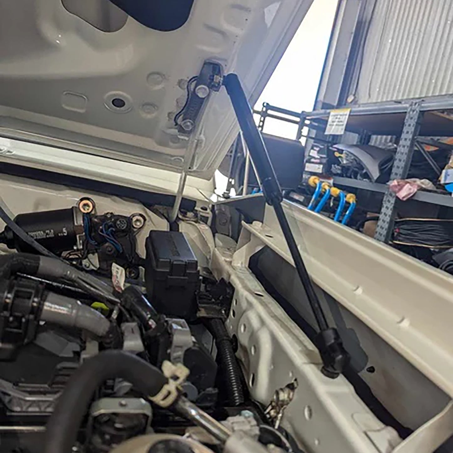 Bonnet Hood Gas Strut Damper Conversion Kit Fit Toyota Facelift Land Cruiser 70 Series 2024+ ACOT500