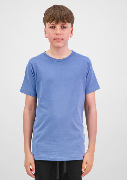 Goodmates Youth Basis Short Sleeve Tee in Ocean