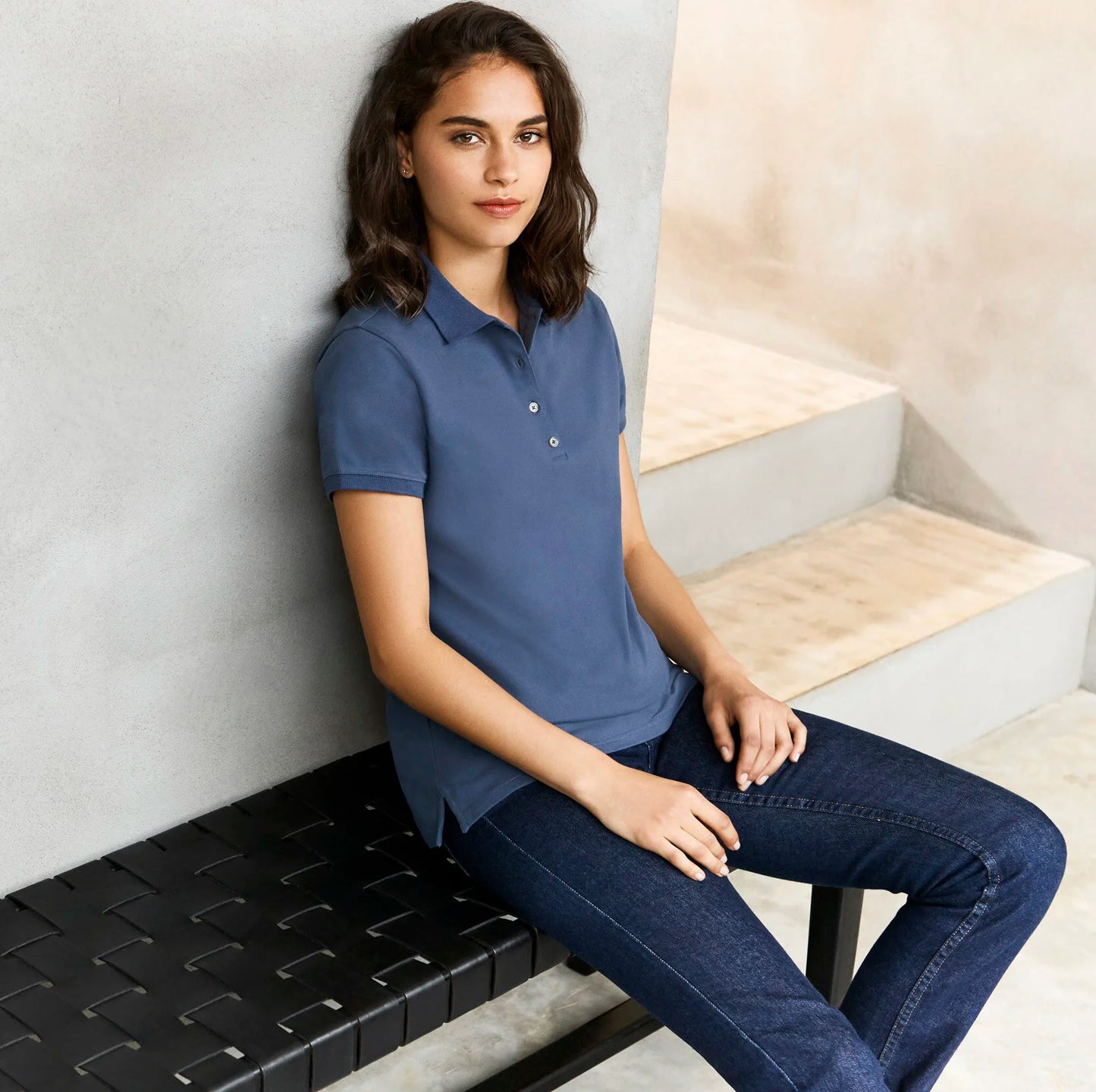 Ladies UPF 50+ City Polo P105LS