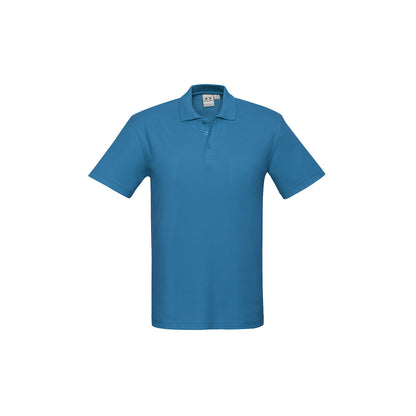Mens Crew Short Sleeve Polo