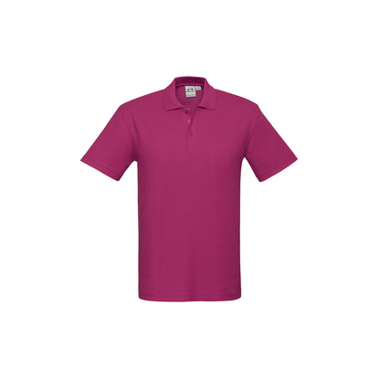 Mens Crew Short Sleeve Polo