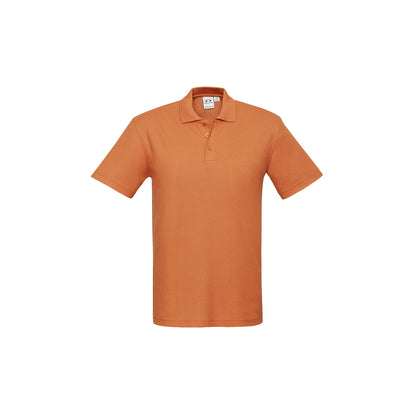 Mens Crew Short Sleeve Polo