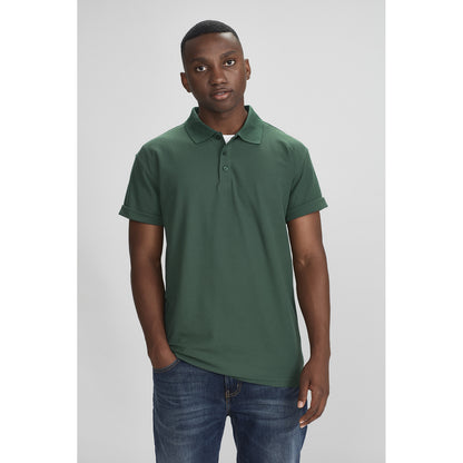 Mens Crew Short Sleeve Polo