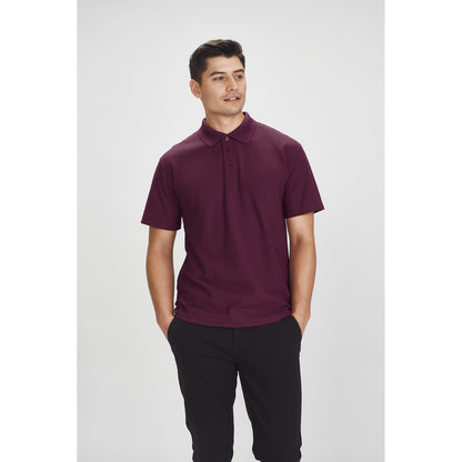 Mens Crew Short Sleeve Polo