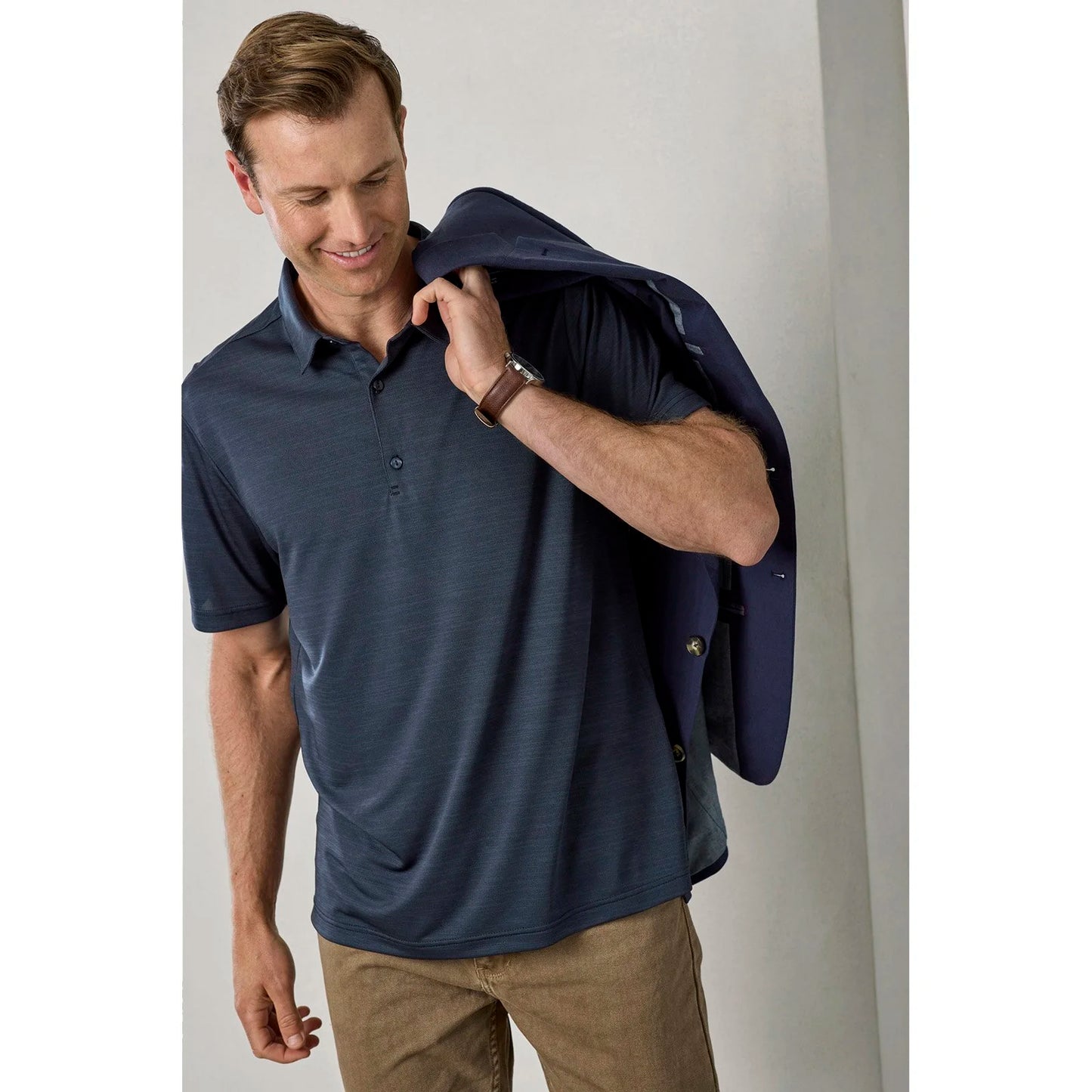 Mens Orbit Short Sleeve Polo