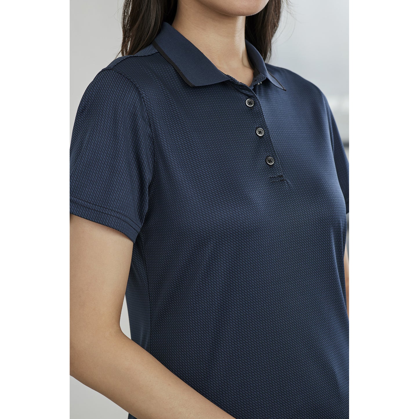 Womens Echo Short Sleeve Polo