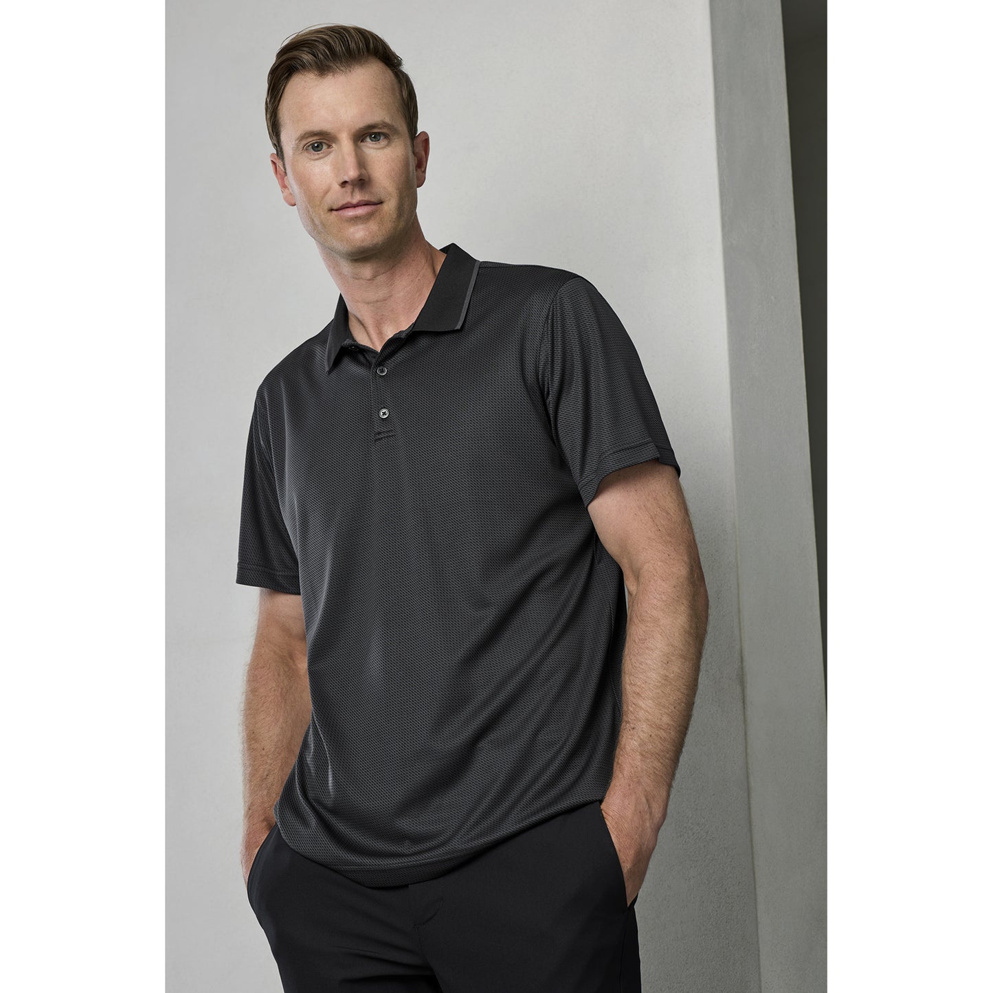 Mens Echo Short Sleeve Polo