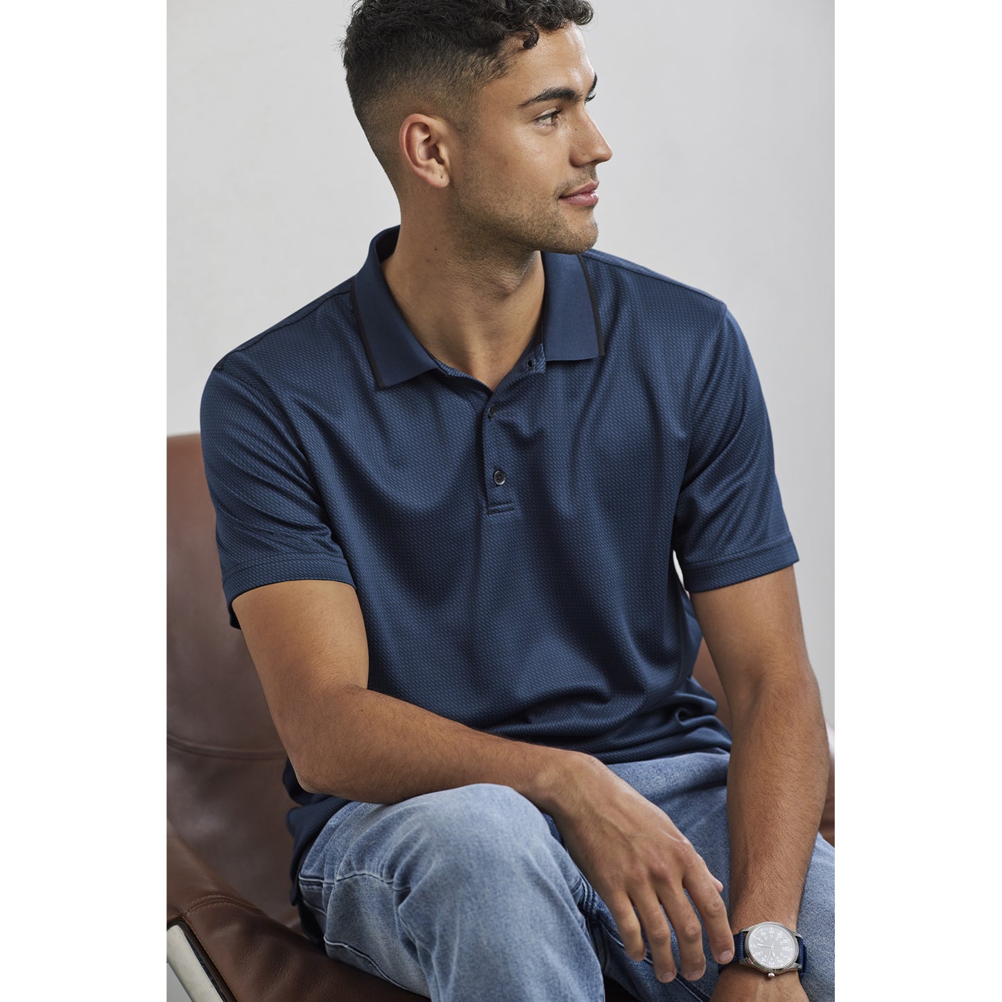 Mens Echo Short Sleeve Polo