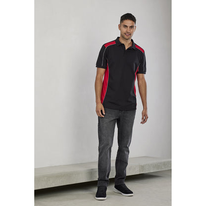 Unisex Grid Short Sleeve Polo UPF 50+