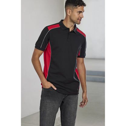 Unisex Grid Short Sleeve Polo UPF 50+