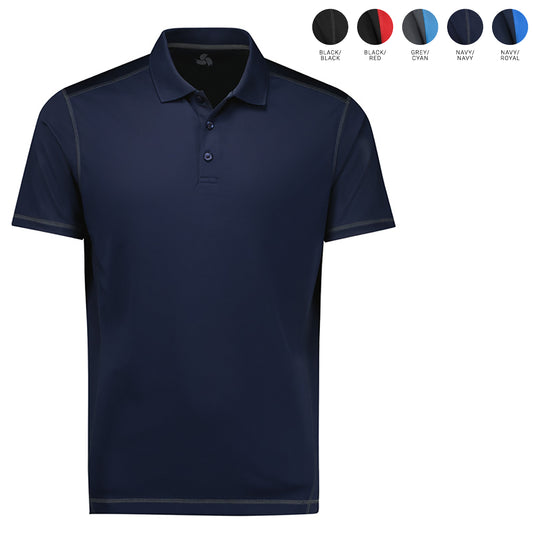Mens Dart Short Sleeve Polo UPF 50+