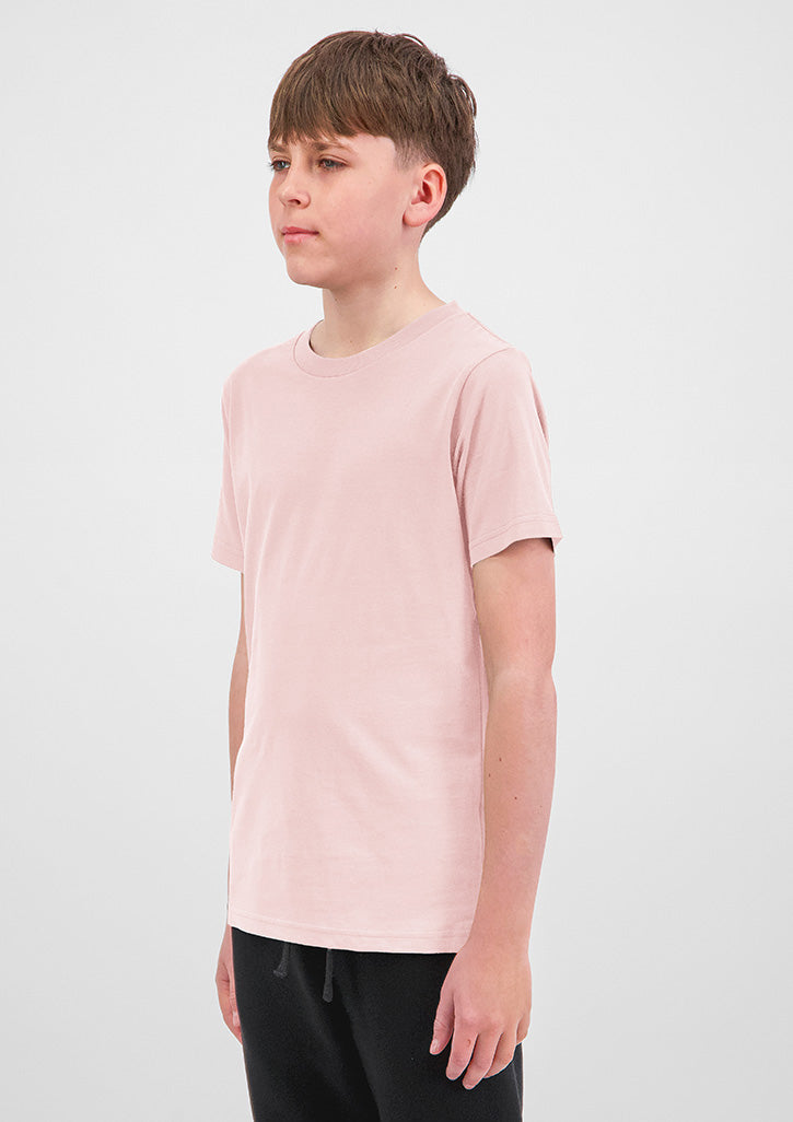 Goodmates Youth Basis Short Sleeve Tee in Grey Marle
