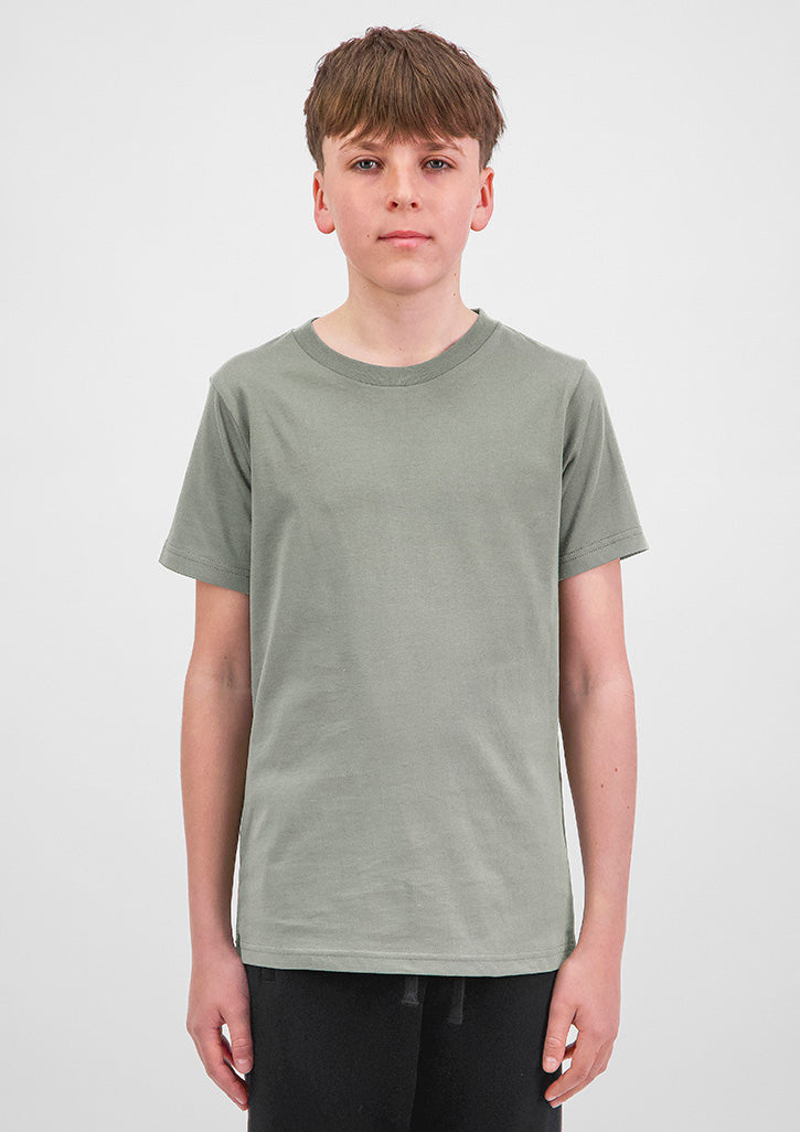 Goodmates Youth Basis Short Sleeve Tee in Pistachio