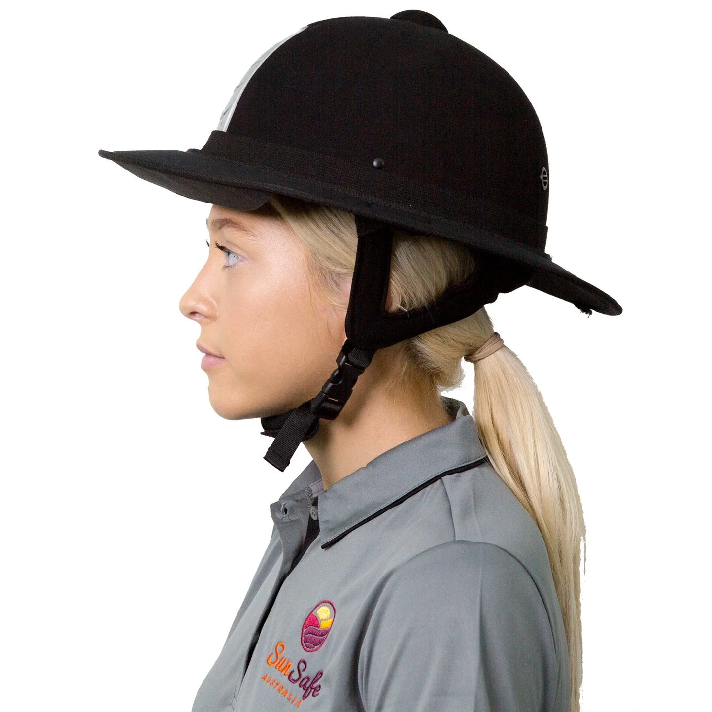 Horse Riding Brim with Optional Neck Flap Newcastle Hats