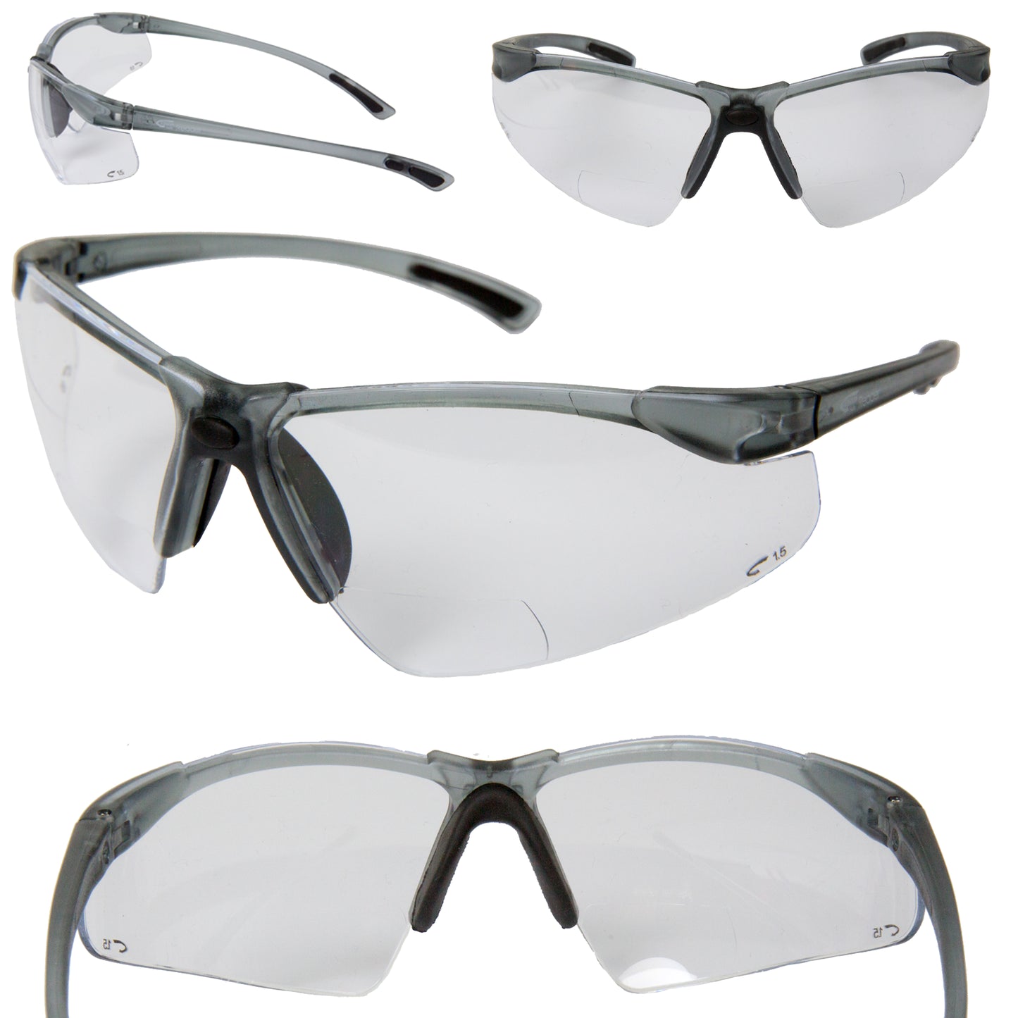 Vision Safe Bifocal Safety Styled Glasses