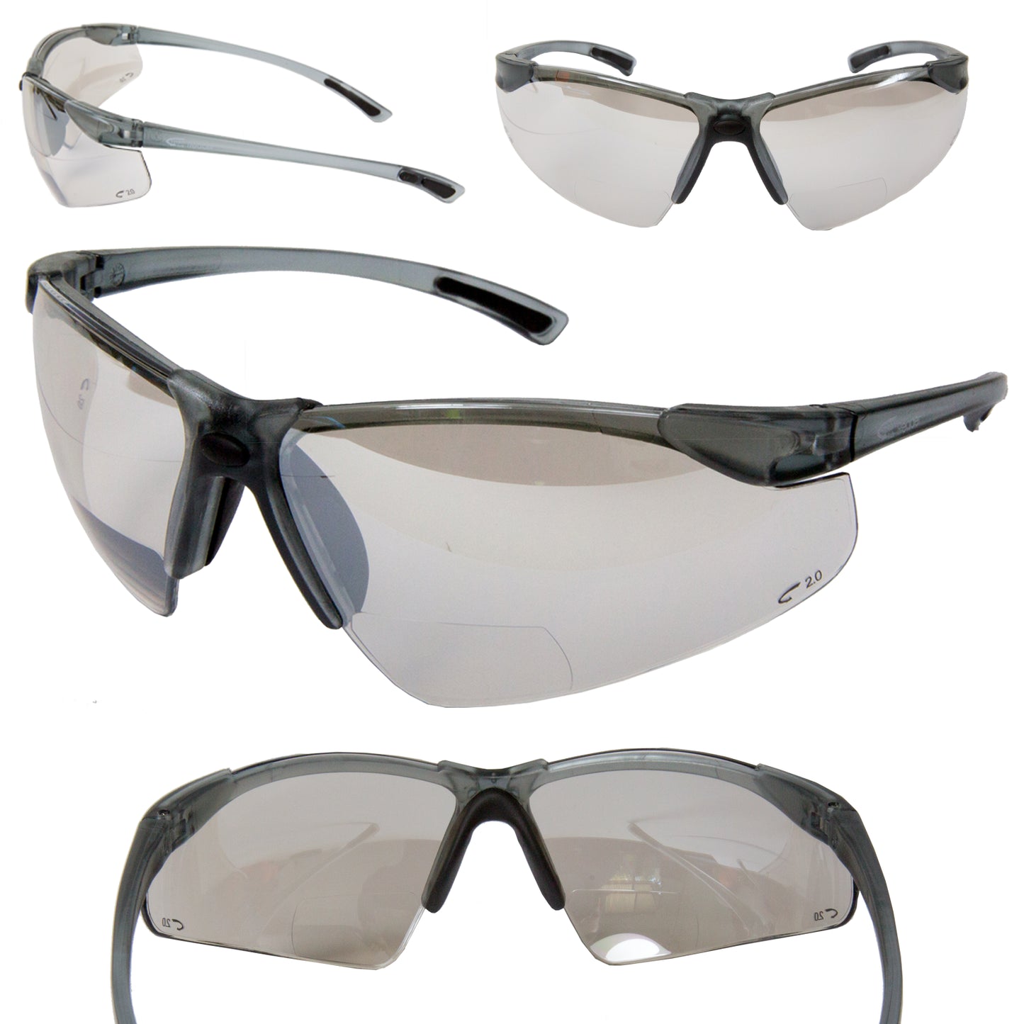 Vision Safe Bifocal Safety Styled Glasses