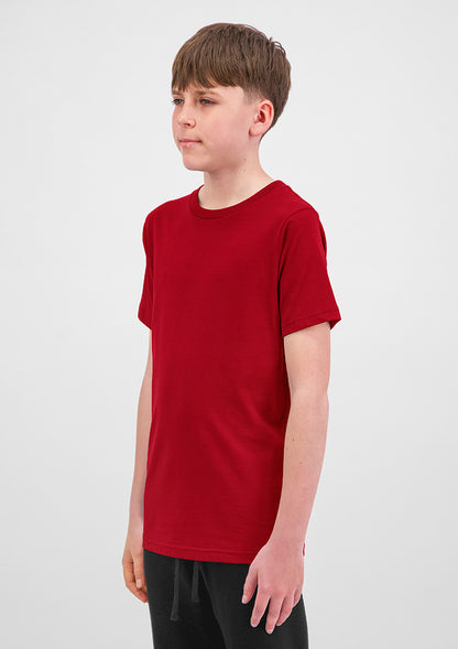 Goodmates Youth Basis Short Sleeve Tee in Pink