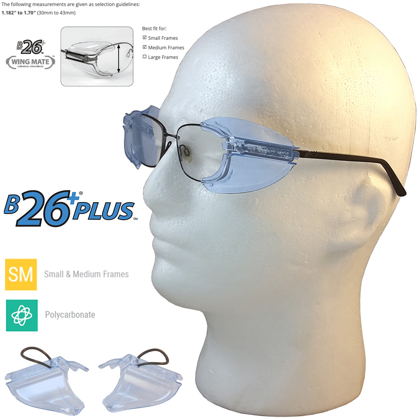 Multi Fit Side Shields for Glasses Australia
