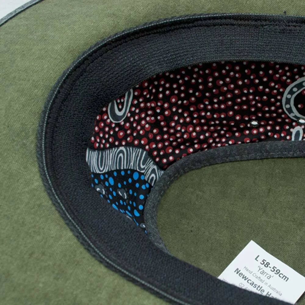 Canvas Yarra Hat UPF 50+ Newcastle Hats