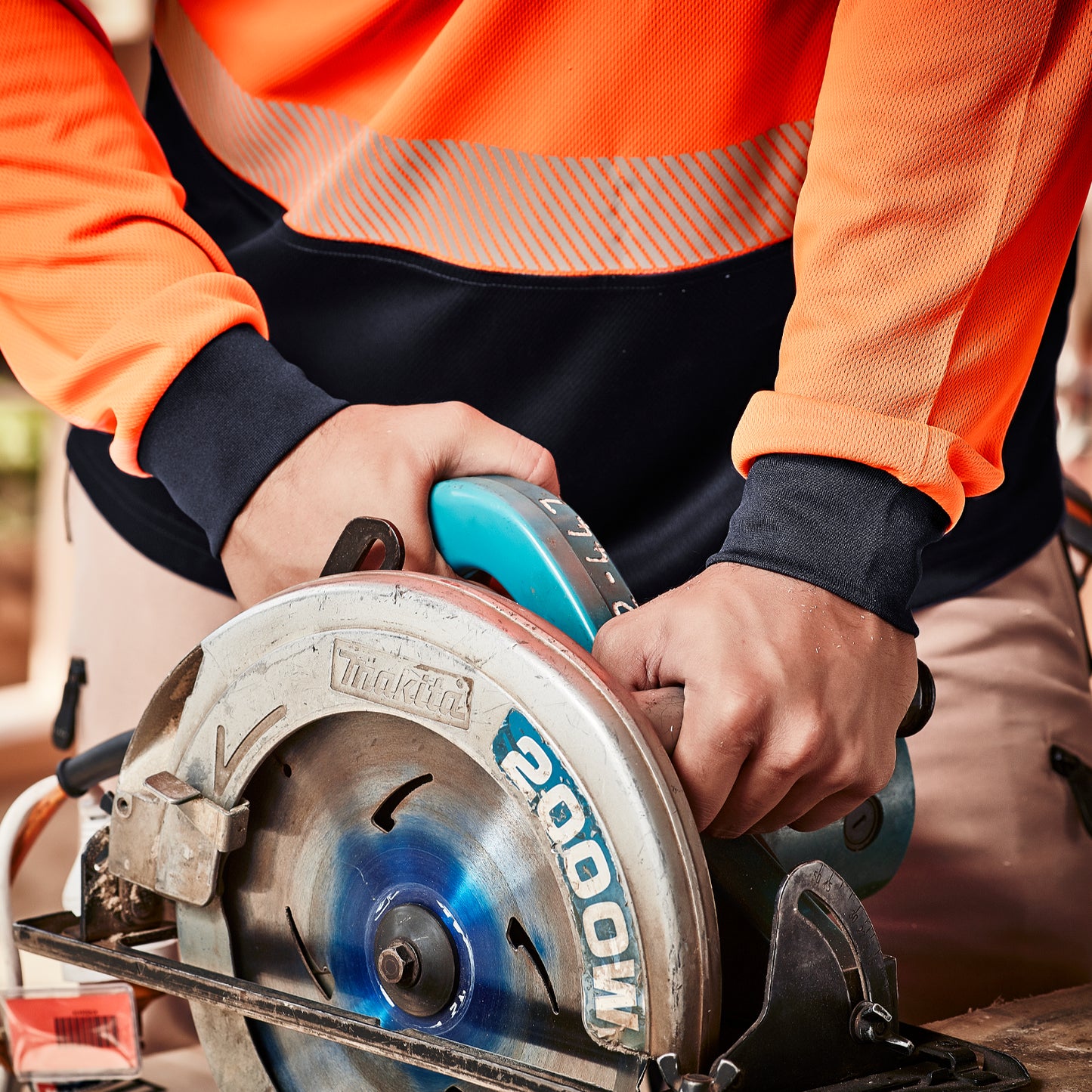 Unisex High Visibility Segmented Taped Long Sleeve Polo ZH530