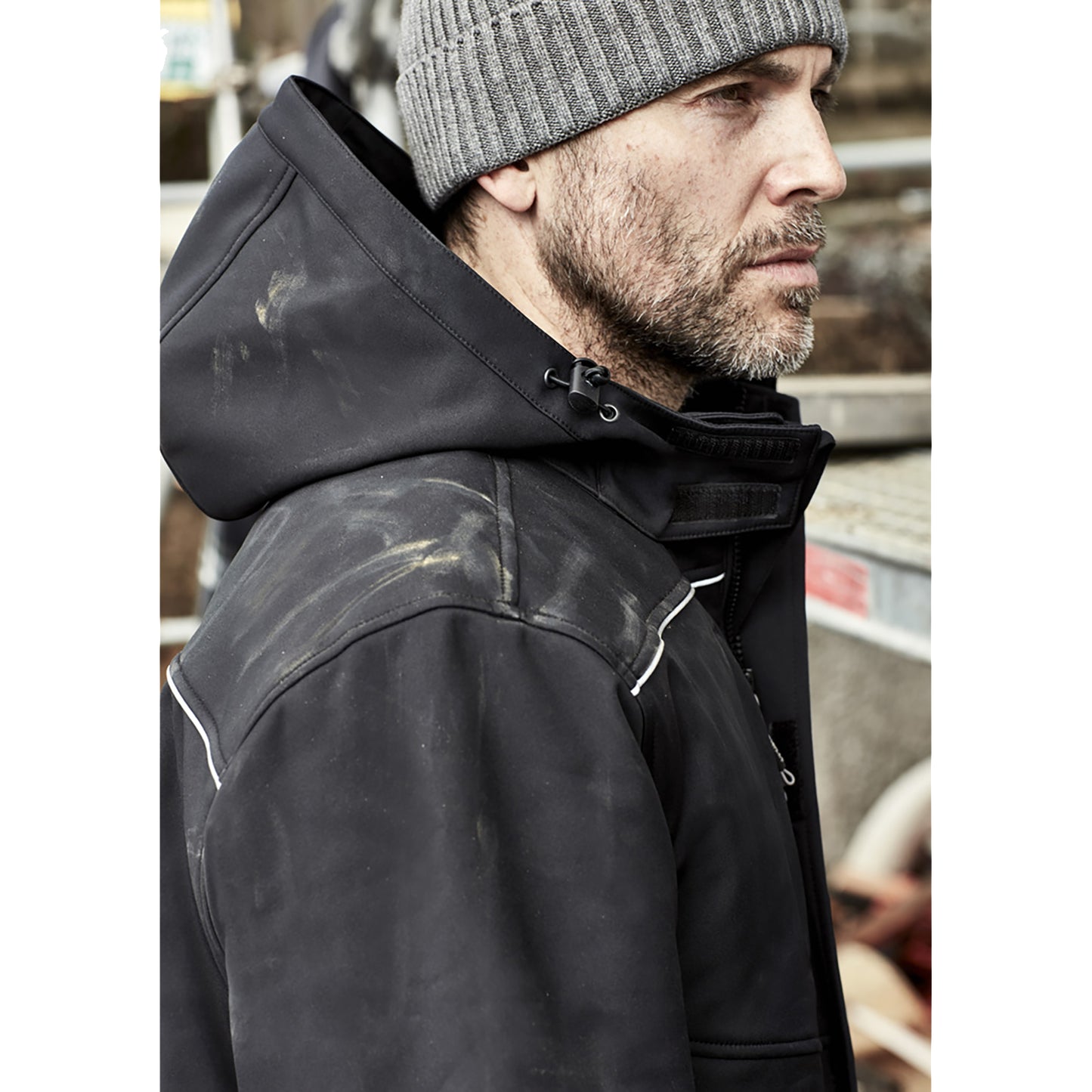 Unisex Antarctic Softshell Jacket – Quilted Lining, Water Resistant 5,000mm