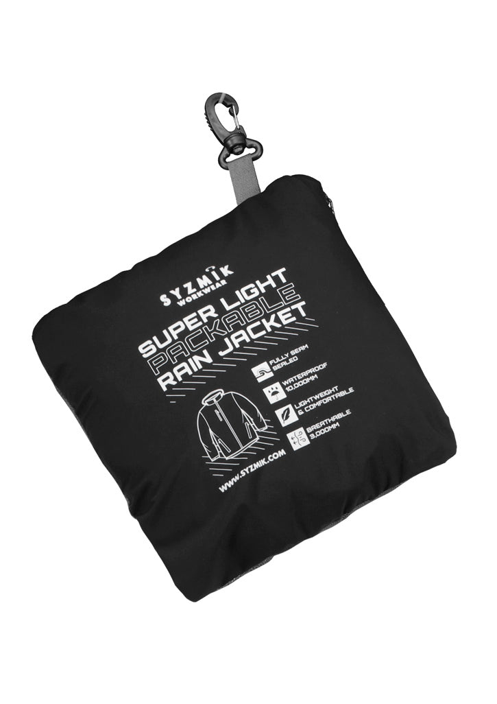 Unisex Super Light Packable Rain Jacket