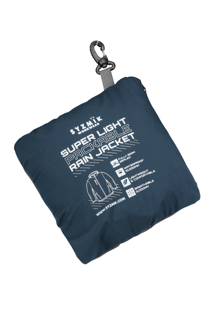 Unisex Super Light Packable Rain Jacket