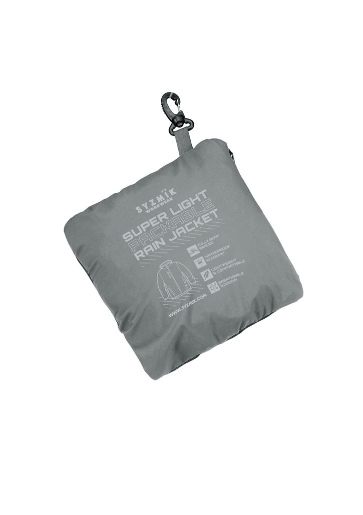 Unisex Super Light Packable Rain Jacket