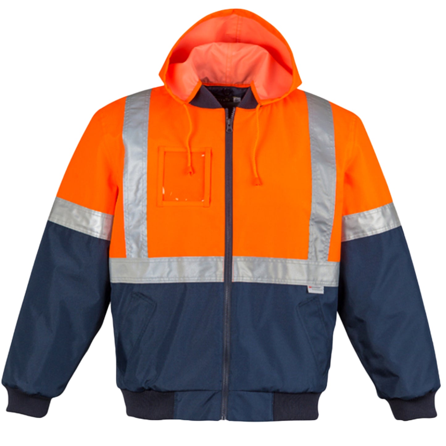 Men's High Visibility Quilted Flying Jacket – Waterproof & Insulated Hi-Vis Workwear