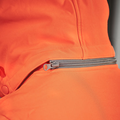 Unisex 2-in-1 Softshell Waterproof Work Jacket – Stretch Fabric with Segmented Tape