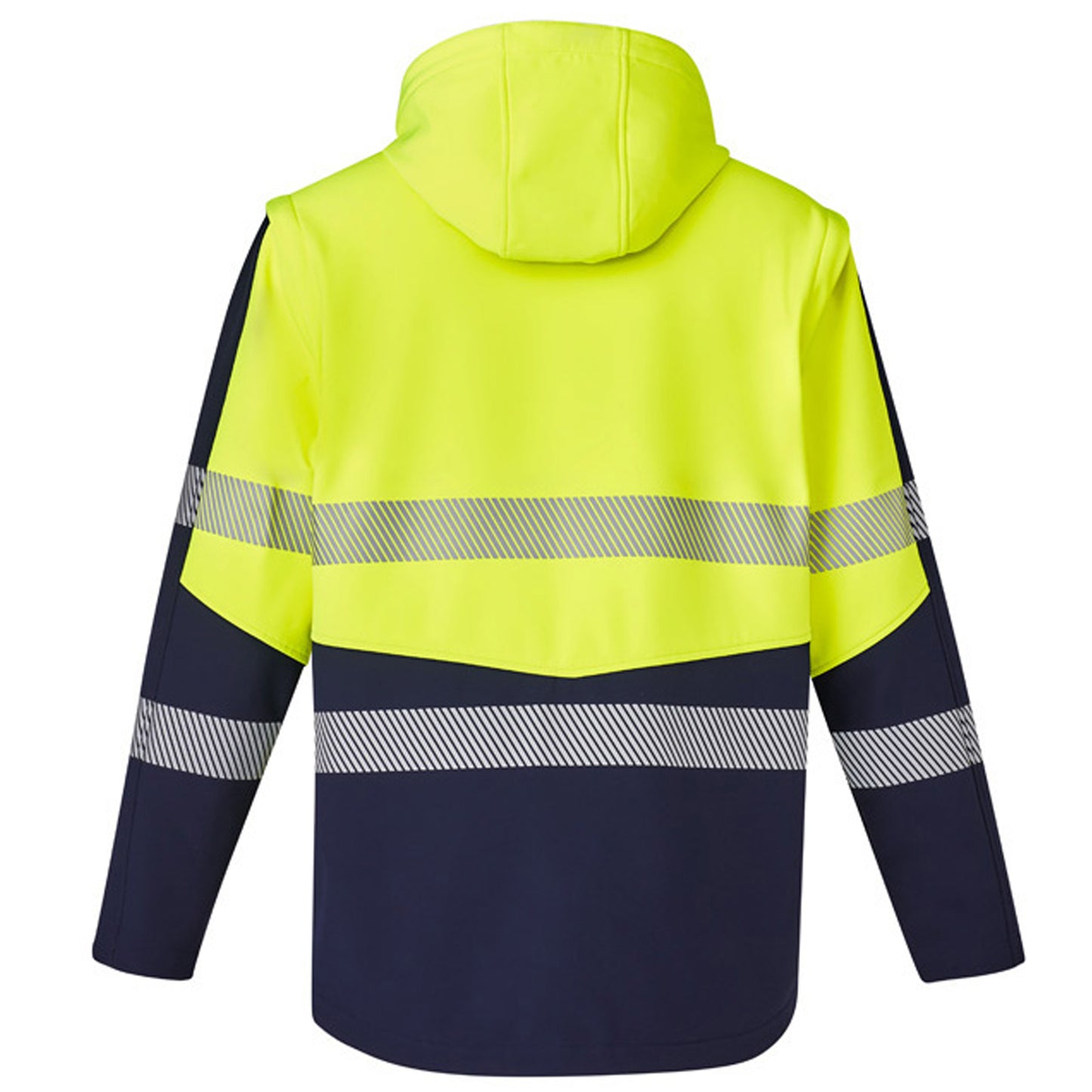 Unisex 2-in-1 Softshell Waterproof Work Jacket – Stretch Fabric with Segmented Tape