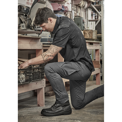 Men’s Essential Stretch Cargo Pant Slim Fit 98% Cotton 280gsm