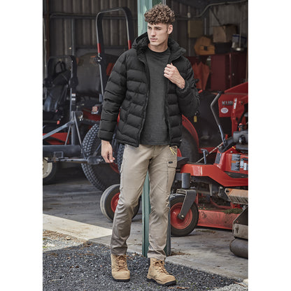 Men’s Essential Stretch Cargo Pant Slim Fit 98% Cotton 280gsm