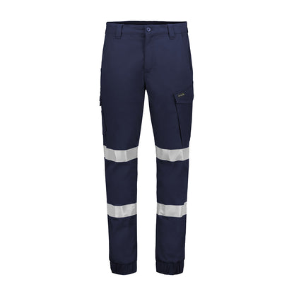 Mens Essential Stretch Taped Cargo Pant – Cuffed Slim Fit