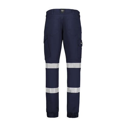 Mens Essential Stretch Taped Cargo Pant – Cuffed Slim Fit