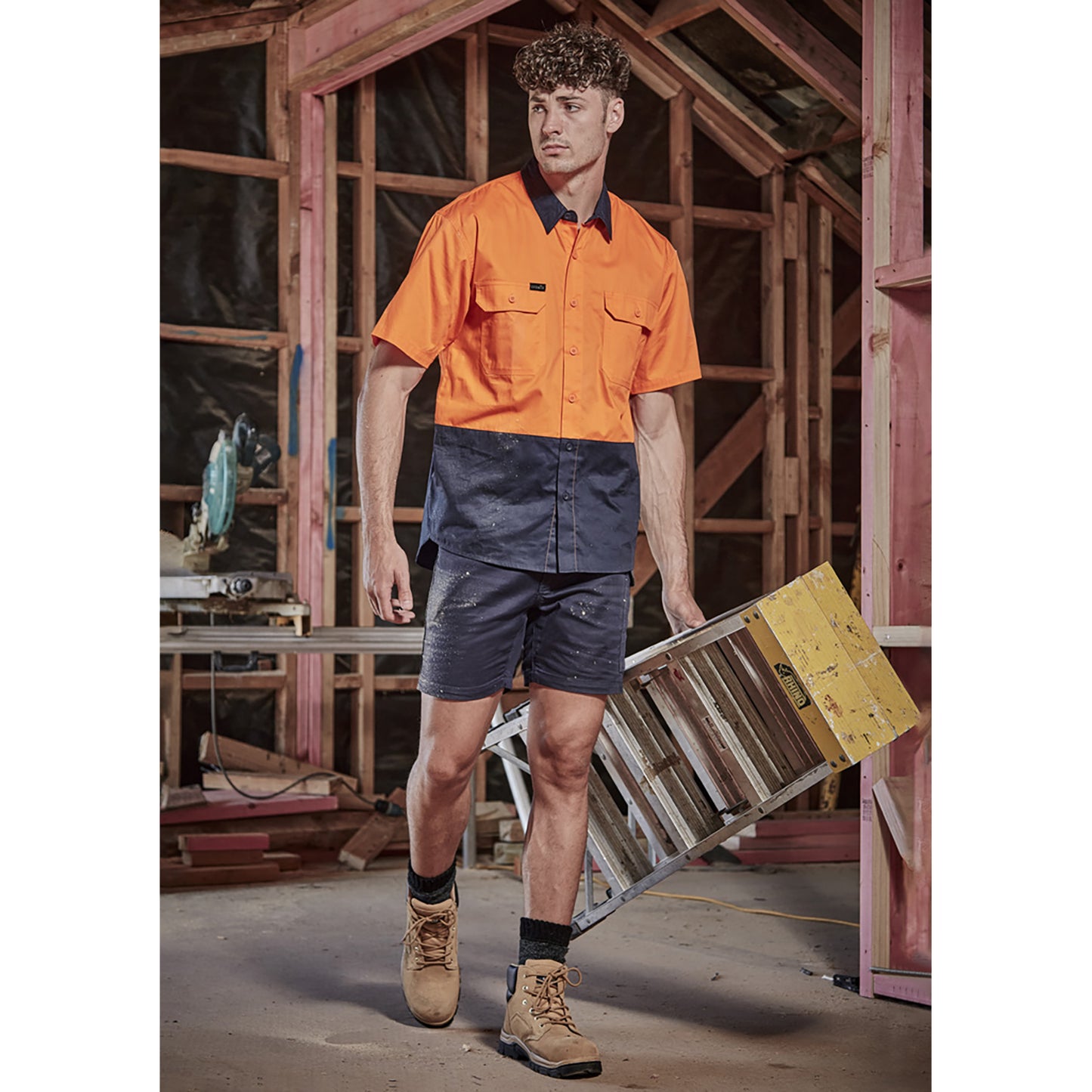 Mens Rugged Cooling Stretch Short Short