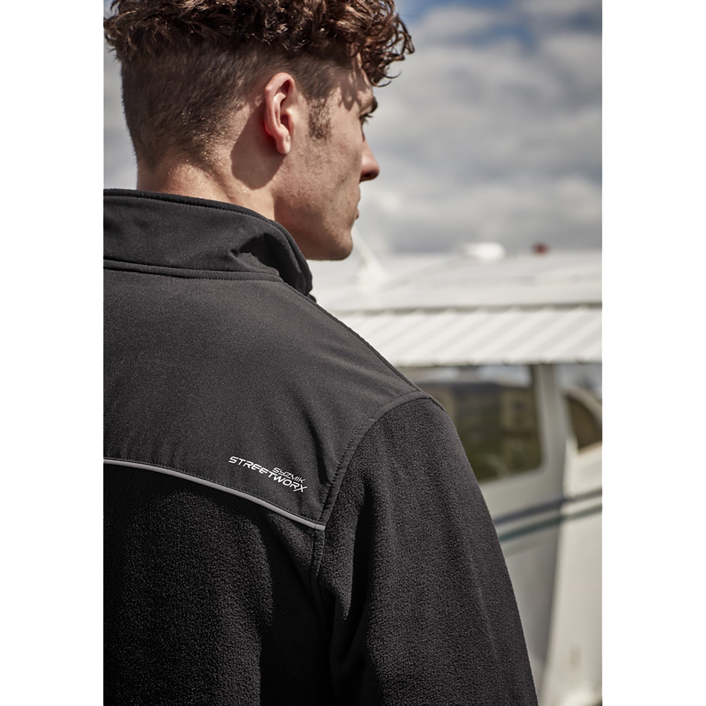 Unisex Streetworx Lightweight 1/4 Zip Polar Fleece UPF 50+