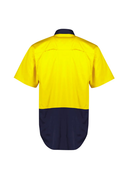 Mens Hi Vis Short Sleeve Shirt ZW115