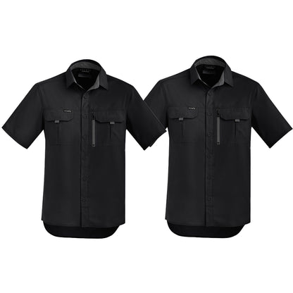 Mens Outdoor Short Sleeve Shirt UPF 30 to 50+