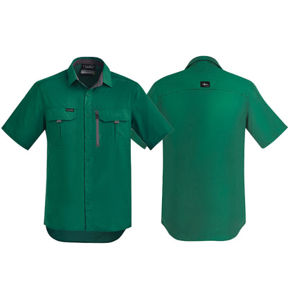 Mens Outdoor Short Sleeve Shirt UPF 30 to 50+