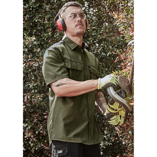 Mens Outdoor Short Sleeve Shirt UPF 30 to 50+