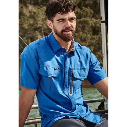 Mens Outdoor Short Sleeve Shirt UPF 30 to 50+