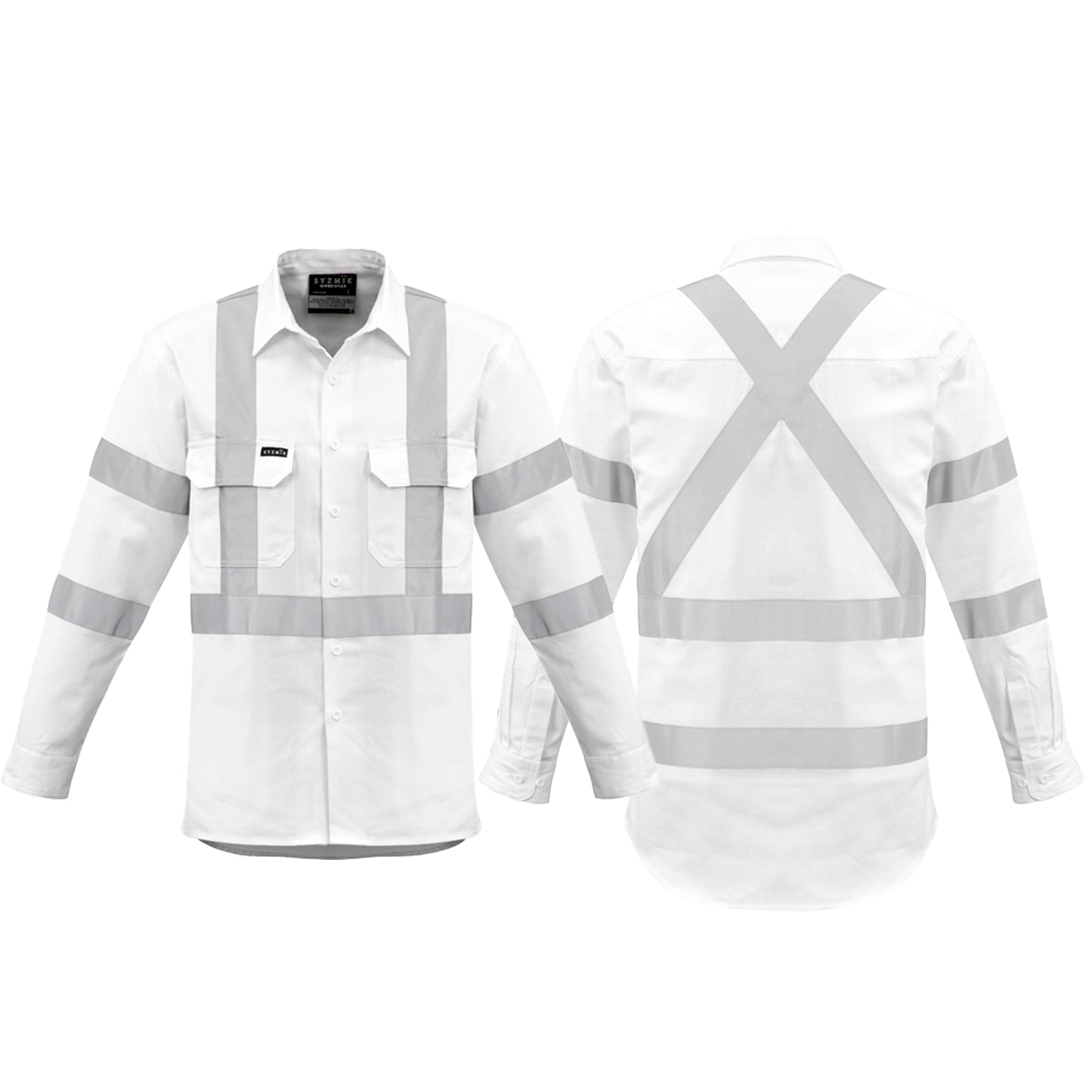 Men's Bio Motion "X" Back Long Sleeve Shirt ZW621