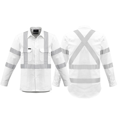 Men's Bio Motion "X" Back Long Sleeve Shirt ZW621